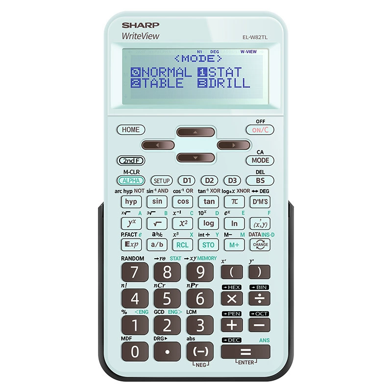 Новый Sharp El-W82TL ученик начальной и средней школы многофункциональный научный калькулятор статистика средний уровень бухгалтерии заметка