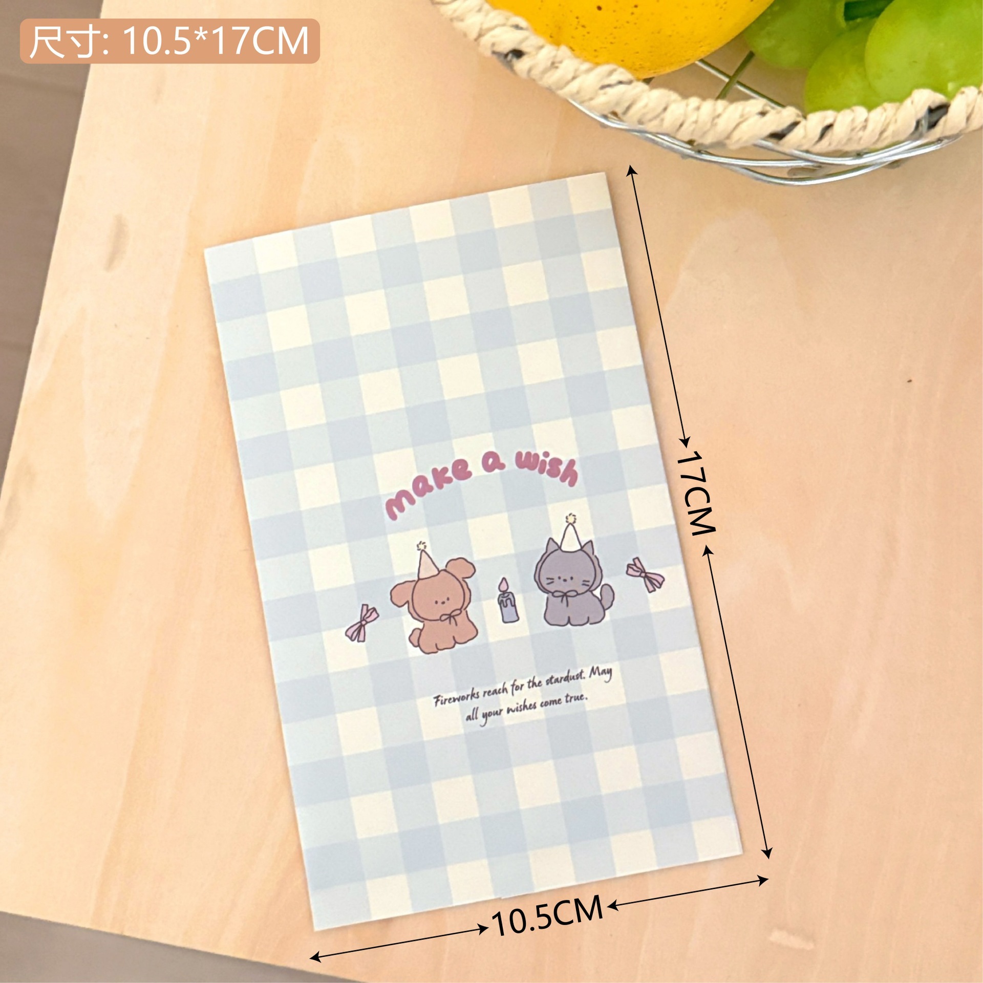 Tengyi original lindo ins chica bolsa de almacenamiento de papel snack regalo embalaje dibujos animados mini bolsa de papel al por mayor