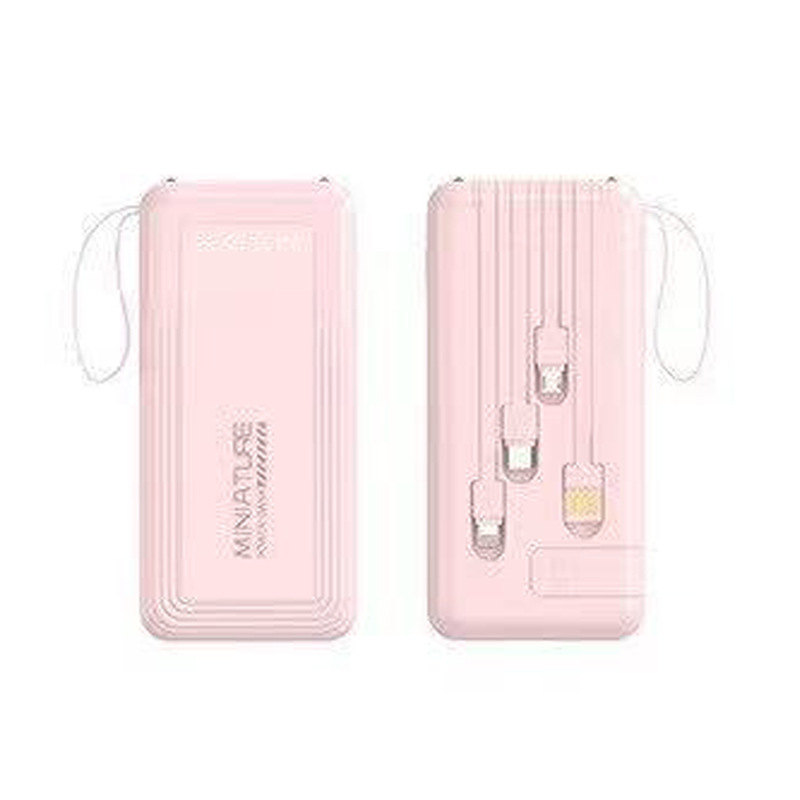 Lindo mini cargador rápido banco de energía móvil de gran capacidad promoción de banco de energía pantalla digital inteligente portátil y ampliamente compatible
