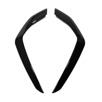 Handles, Door Bowls, Rain Eyebrows, Other Automotive Exterior Supplies - abs-piano-black-rear-wind-knife
