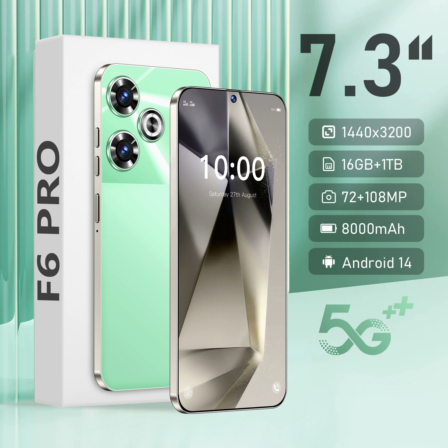 Смарт элитный мобильный телефон pro, 5G, 3-дюймовый широкий экран