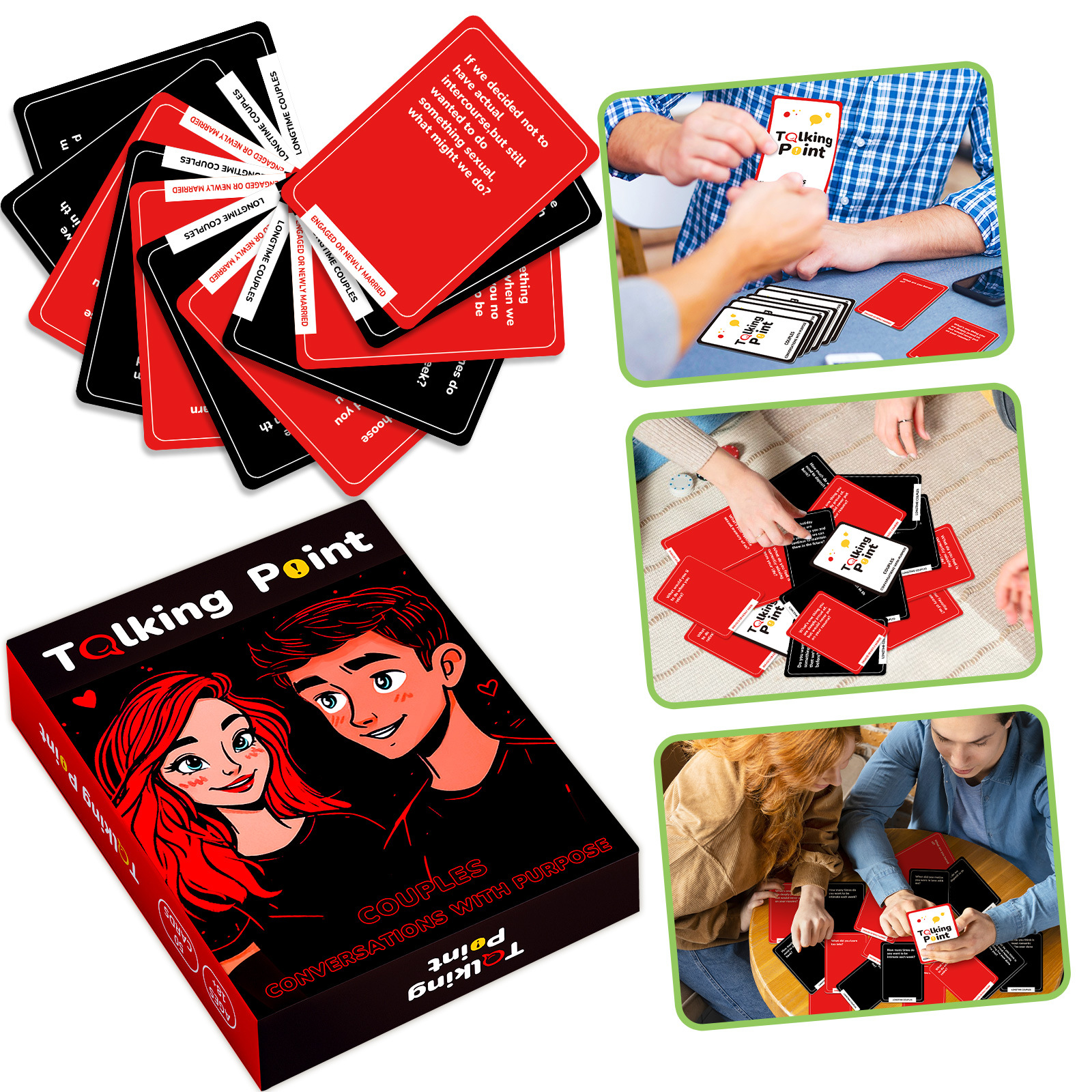 Conversation Cards For Couples - 50 Questions For Intimacy_voghion.com