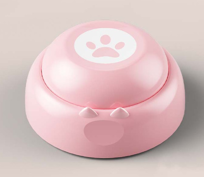 犬のおもちゃ、ペットのコミュニケーションボタン、トーキングインタラクティブトレーニング、録音およびサウンドアーティファクト、絞り猫用品|undefined