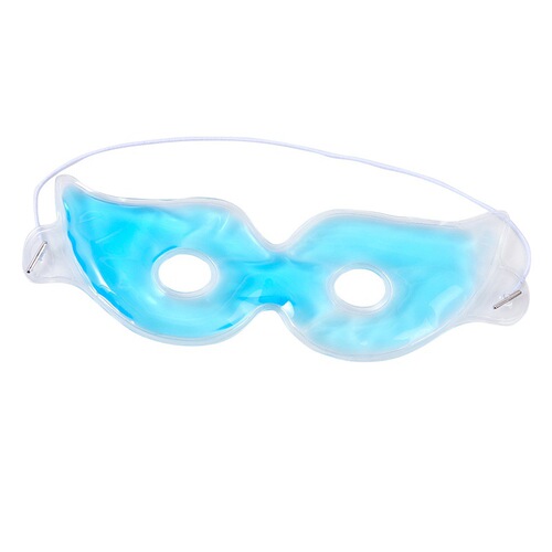 Student Cartoon PVC Ice Crystal Eye Mask Wholesale Summer Cooling Ice Sleeping Eye Mask Lunch Break Blackout Eye Mask
