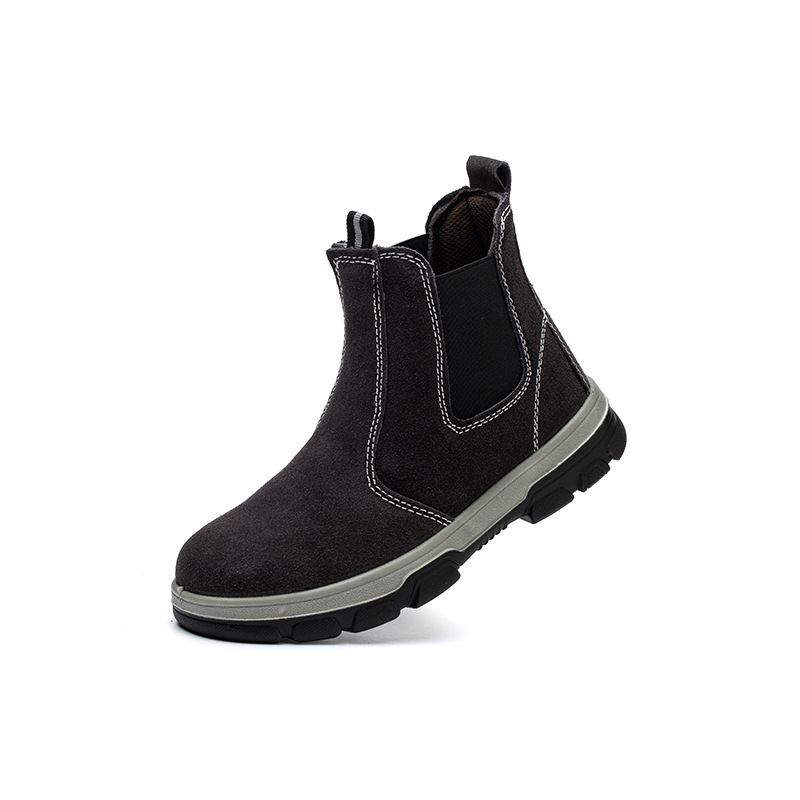 焊工靴防砸防刺穿男款劳保鞋钢包头电焊鞋防寒工地焊工专用休闲靴