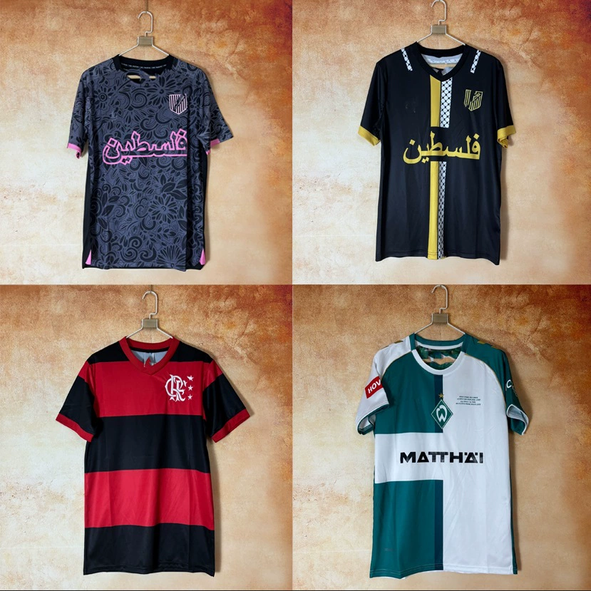 2526 тайская версия Corinthians Miami Santiago Flamengo Porto Сен-Этьенн Месси джерси
