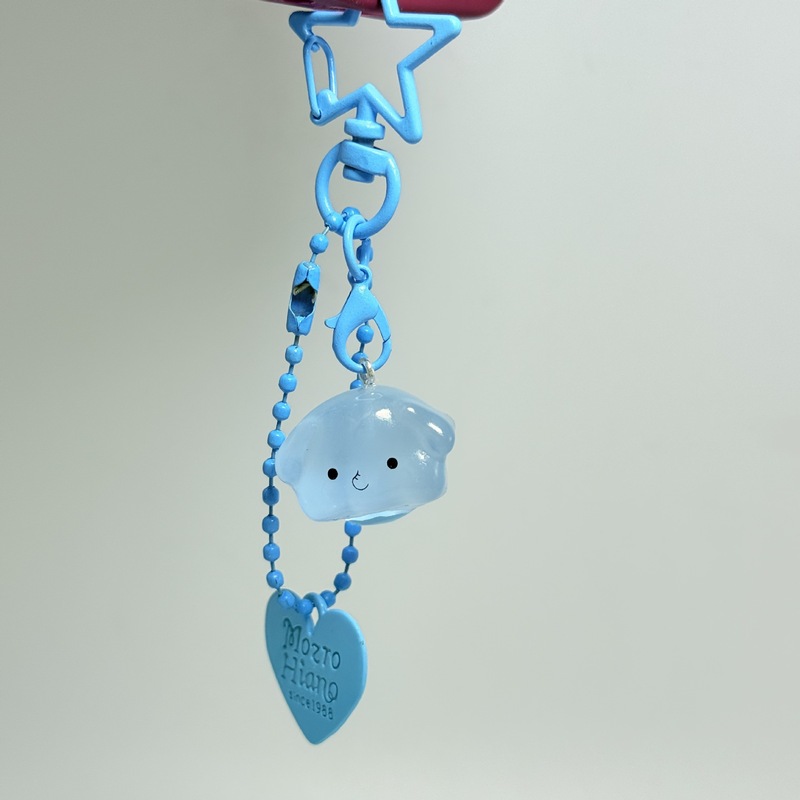 かわいい樹脂象愛スターペンダント diy ネックレス携帯電話チェーンキーホルダーペンダント親友同じギフト|undefined