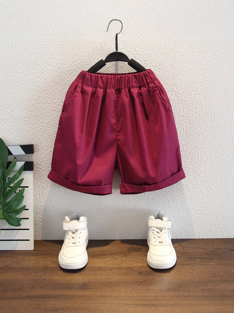 7974 Traje de manga corta de verano para niños 2025 Nuevo estilo para niños Bebé deportivo de estilo occidental Juego de dos piezas