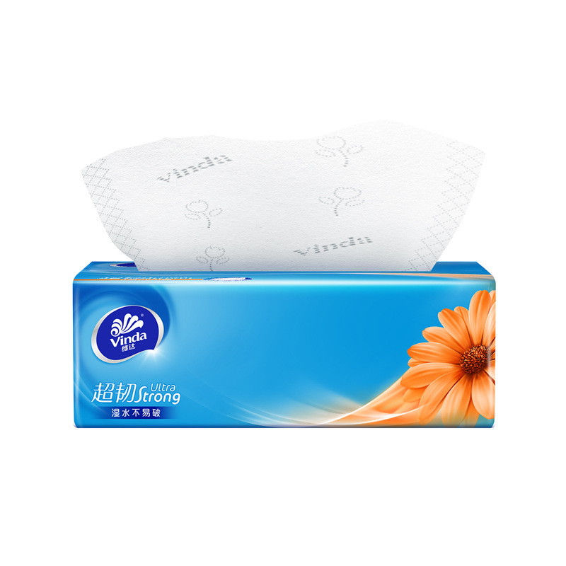 Vinda ティッシュペーパー綿強力立体美 3 層 M サイズワイド 100 ティッシュ家庭用トイレットペーパーナプキンフェイシャルティッシュ卸売|undefined
