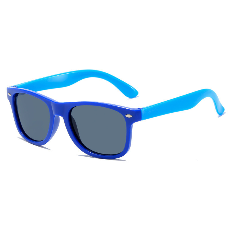 Nuevos niños arroz clavos gafas de sol gafas de sol para hombres y mujeres gafas de sol anti-UV coreanas gafas de verano para bebés