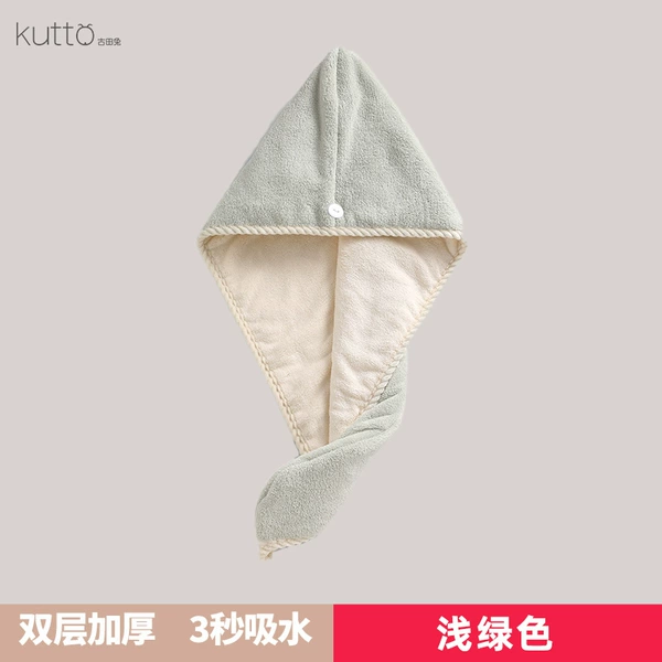 Light green single [double -layer thick coral velvet]