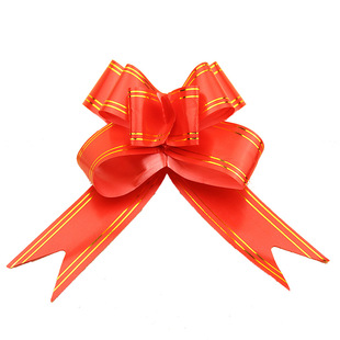 49# hand-pulled flower wedding ribbon wedding car door handle bow decorative flower fruit basket bow ribbon