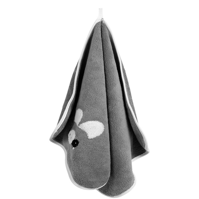 Toalla de terciopelo de coral Toalla absorbente fuerte Toalla de secado rápido Toalla de cara linda Toalla de secado suave para la piel al por mayor