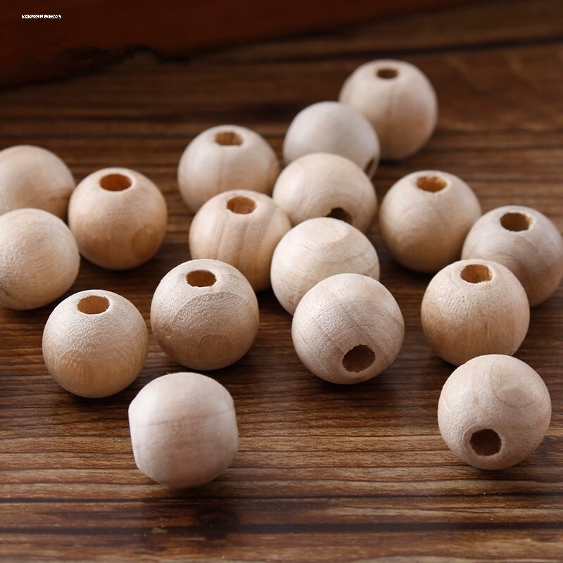 Bola de madera de campáfora de 1.8cm puede reemplazar el armario de píldoras de campáfora a prueba de insectos a prueba de humedad a prueba de mosquitos madera de madera sólida