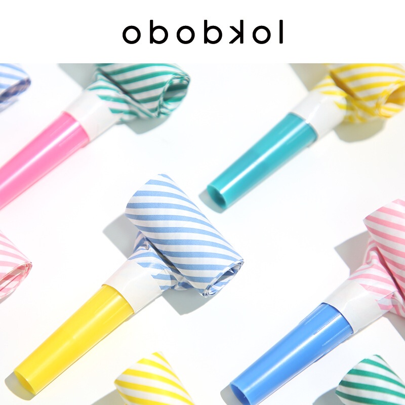 Cross-Border Children's Whistle Dragon Toy Creative Birthday Party Bar Gathering Entertainment 61 Trumpet Stripes Wholesale