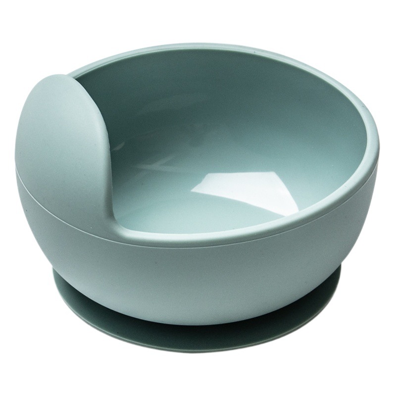 Bebé de silicona suplemento alimenticio Tazón Cuchara traje bebé lechón tazón de cocina resistente a las caídas entrenamiento de alimentación niños merienda tazón vajilla