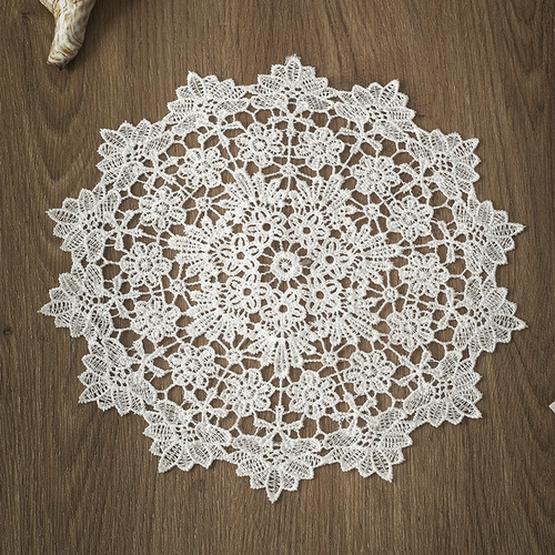 Home Vintage Tassel Decor Fabric Hotel Restaurant Oval Rustic Country Style Cushion Tablecloth Television Table Lace Fabric