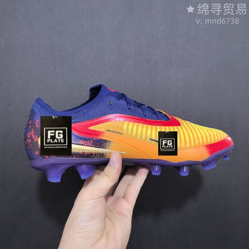 幻影GX3双层防水鱼丝全针织FG足球鞋Phantom GX III Elit外贸批发|undefined