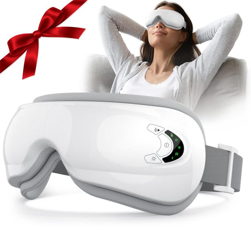 European and American Best-Selling Air Pressure Hot Compress Eye Massager Bluetooth Music Eye Protection Device Wireless Folding Eye Massager