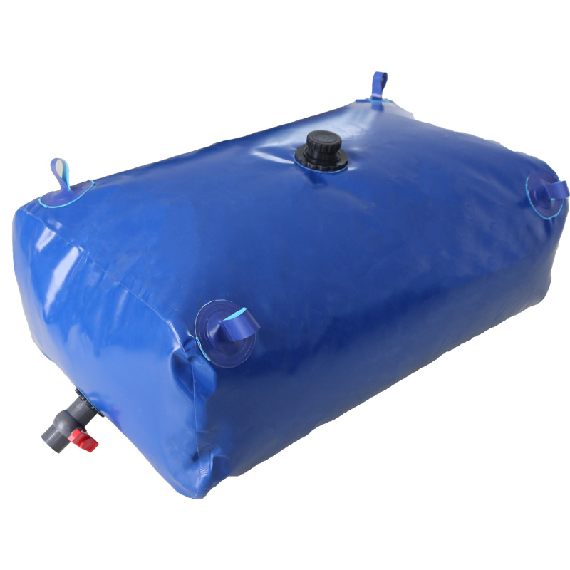 加厚折叠便携大容量车载软体水袋户外农用pvc储水罐抗旱 消防水袋