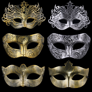 1 Prom Party Mask Antique Mask Prom Mask Man Mask Ancient Roman Gladiator Retro Crown Mask