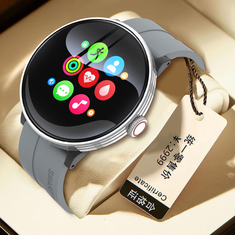 New Bluetooth Smart Watch Smart Watch Multifunctional Running Healthy Men's Watch Silent Life Waterproof