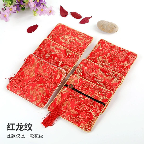 Red dragon pattern