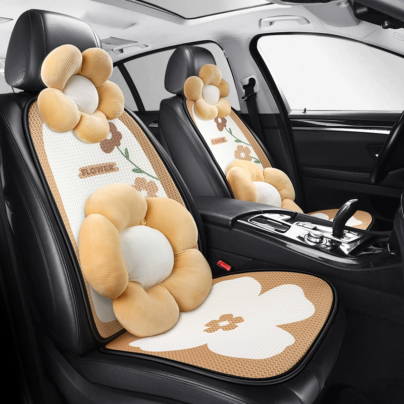 Saint-Tailon S011 Золотая камелия мультфильм автомобильная подушка квадратная подушка