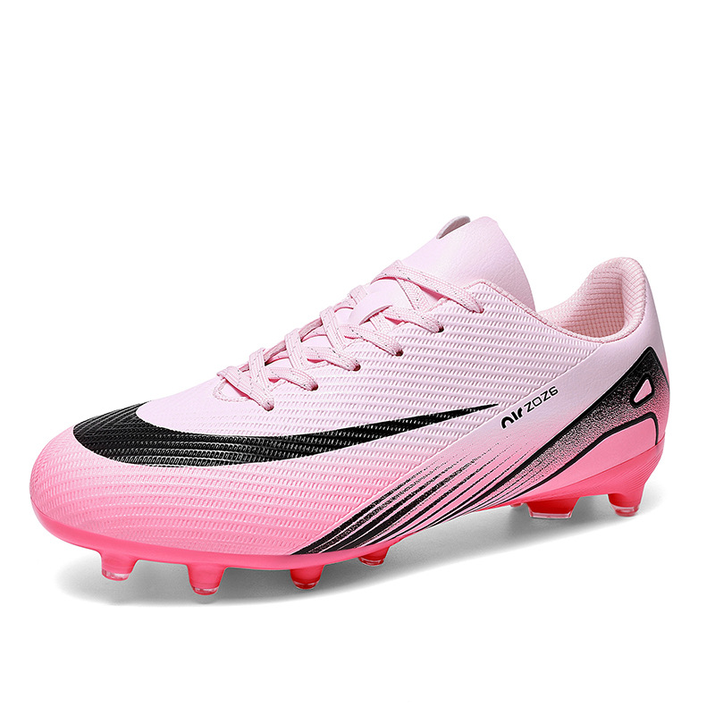 2025 zapatos de fútbol nuevos AG clavos de clavos de hierba niños hombres al por mayor transfronterizos estudiantes adolescentes hombres y mujeres