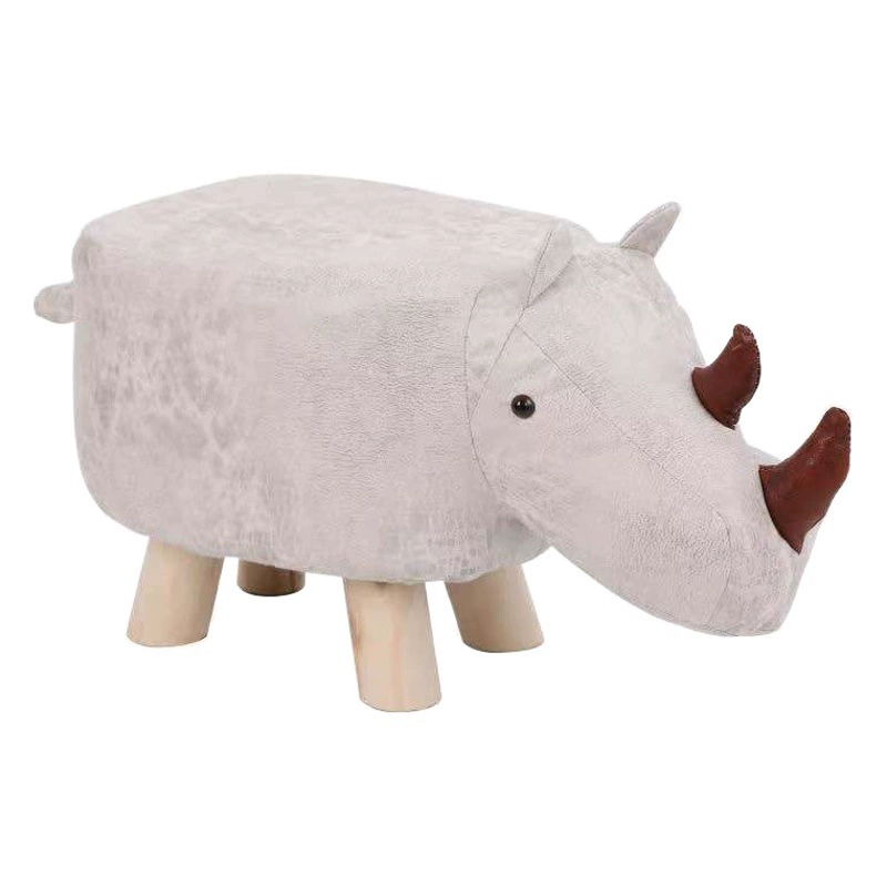Технология ткань маленький табурет обуви Пеленальный табурет детский табурет небольшой табурет диван реклама низкий табурет из цельного дерева милый мультфильм животных табурет