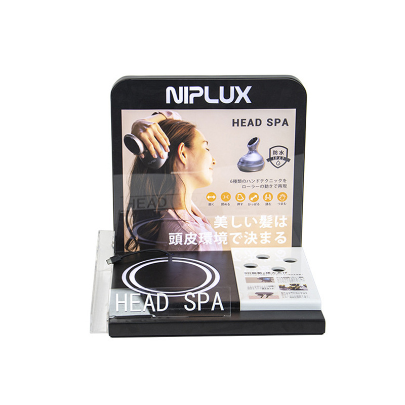 厂家亚克力颈椎 腰部按摩仪展示架 护眼智能电子仪器展示架