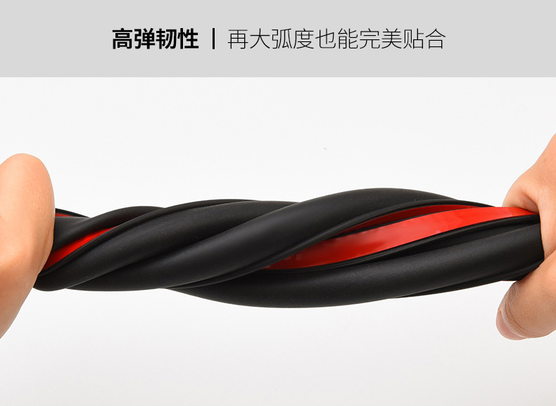 Suitable for Chevrolet Cruze Zekovos Mai Rui Bao Sail car door noise reduction dustproof sealing sound insulation rubber strip