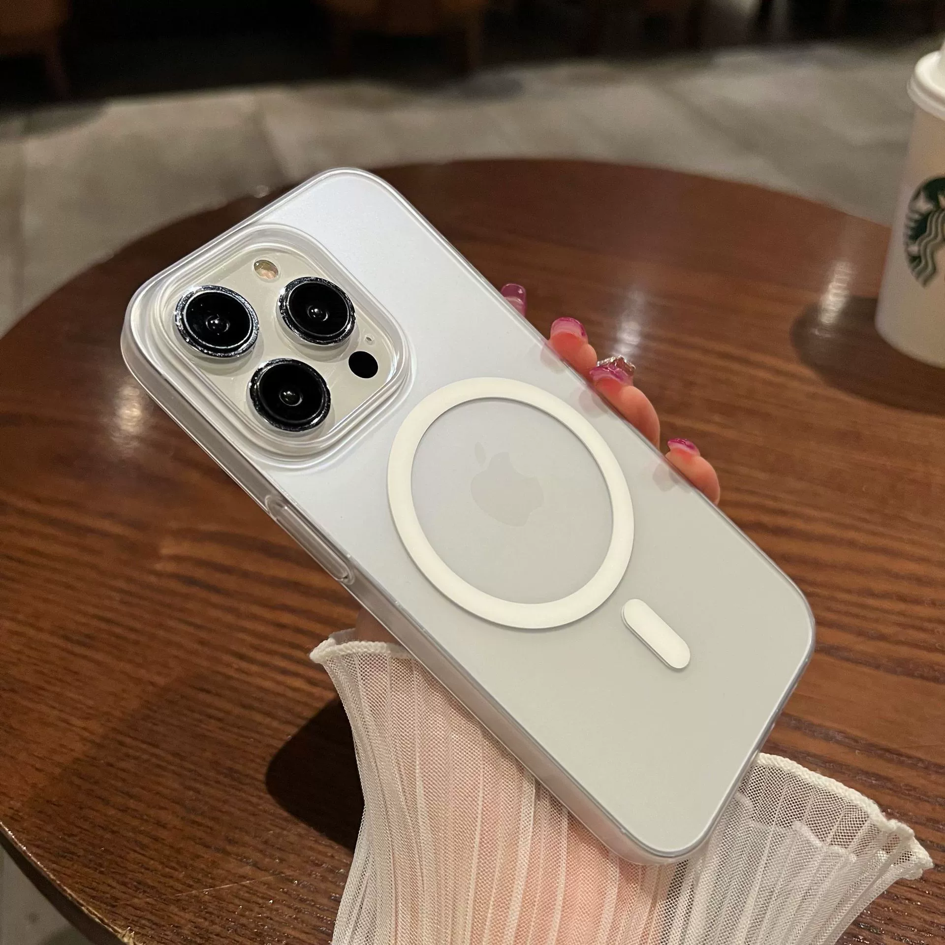 Чехол для телефона (Apple) iPhone15, ультратонкий матовый защитный чехол, поликарбонат, совместим с магнитами