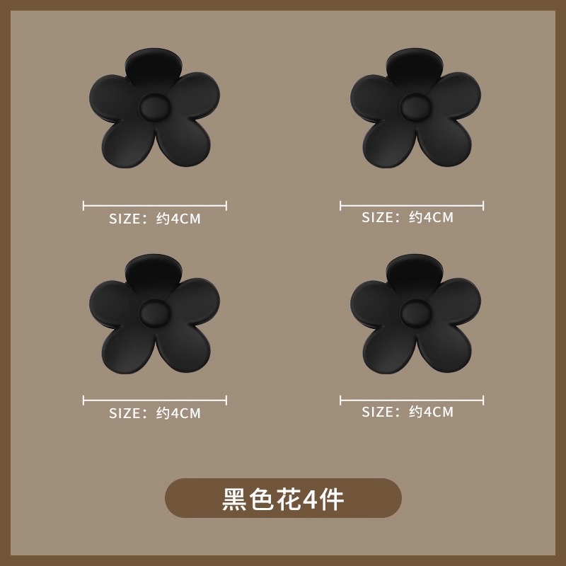 Cabeza de bola pequeña abrazadera de agarre de cola de caballo fija artefacto de calabaza abrazadera de cabello anti-colapso bandeja abrazadera de cabello