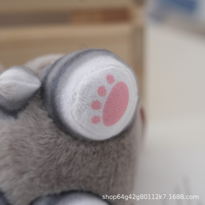 日系可爱萌变装鲨鱼猫毛绒挂件浣熊熊猫包包挂饰情侣挂件玩偶批发|undefined