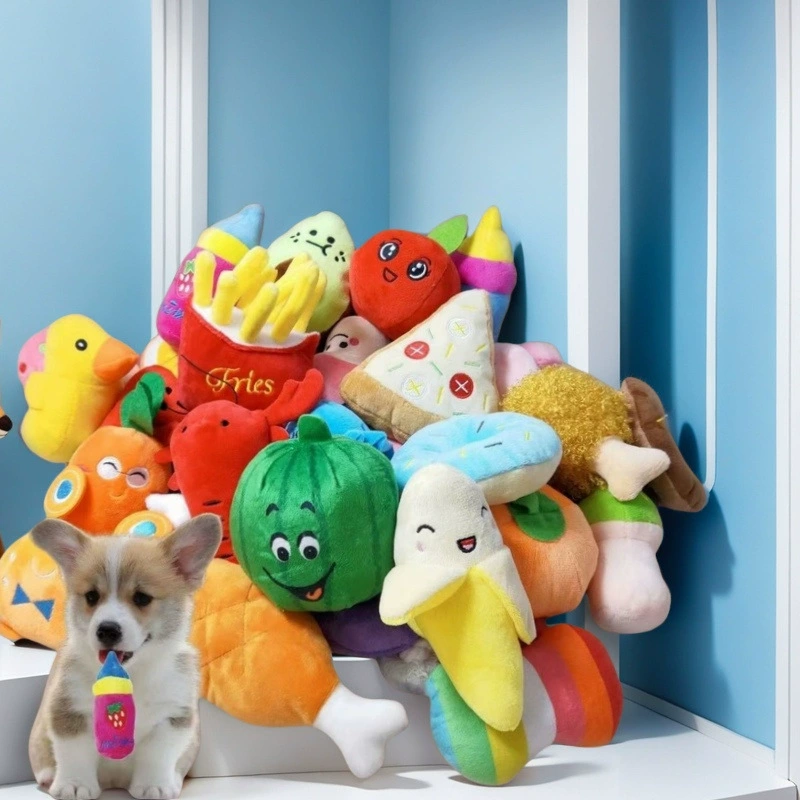 Трансграничные многочисленные фруктовые животные кошки моляры кошки собаки устойчивые к кусанию игрушки собаки плюшевые игрушки игрушки игрушки