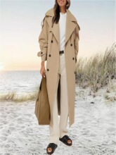 S 99621 Double Breasted Trench Coat Ӣ�׷��� ŷ���羳