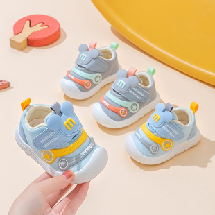 Spring and Autumn New Children's Shoes Lightweight Baby Shoes Men's Toddler Shoes Women's Non-slip Shoes Cartoon Baby Shoes Wholesale