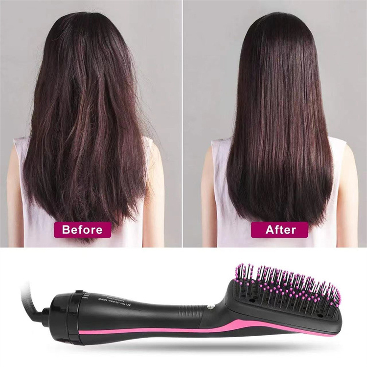 in uno Due pettini ad aria calda, piastra per capelli asciutta e bagnata, asta per arricciare, arricciacapelli a doppio scopo completamente automatico_voghion.com