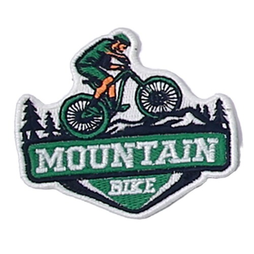 Outdoor Adventure Personality Sticker Toothbrush Embroidery Computer Double-Sided Embroidered Clothing Patch Supply DIY Creative Pin