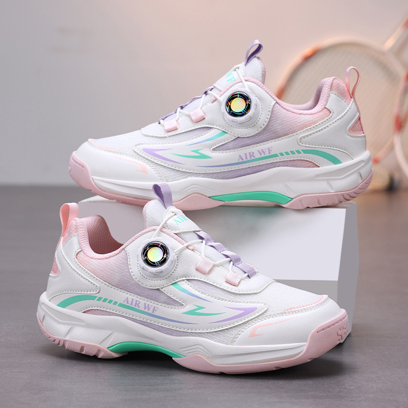 Zapatos de entrenamiento de bádminton profesionales antideslizantes y transpirables de baja altura para parejas para mujeres