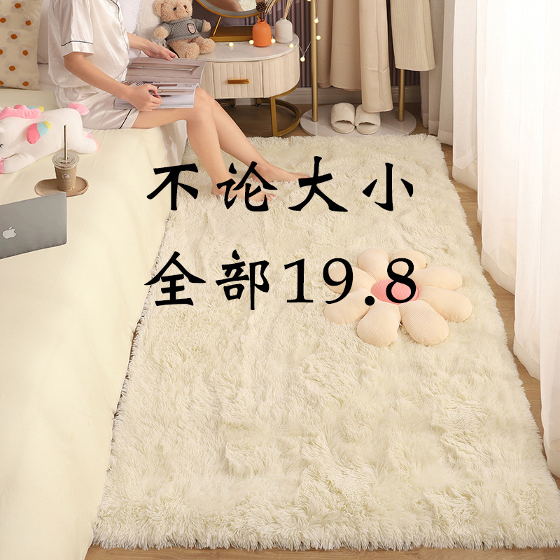 Bedroom Carpet Bedside Plush Living Room Rectangular Ins Simple Modern Household Nordic Full Bed Long Blanket