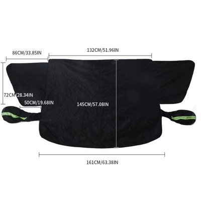 car snow guard, Car snow shield - enlarged-and-thickened-snow-guard
