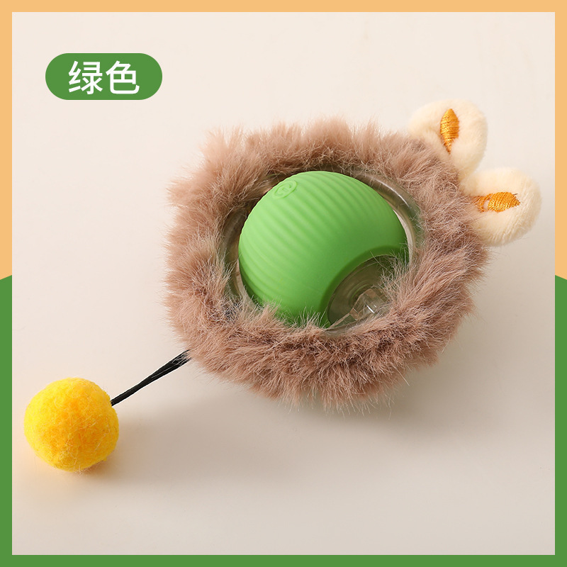 越境猫玩具小型猫球自動家庭用猫棒犬猫ペット玩具ペット用品|undefined