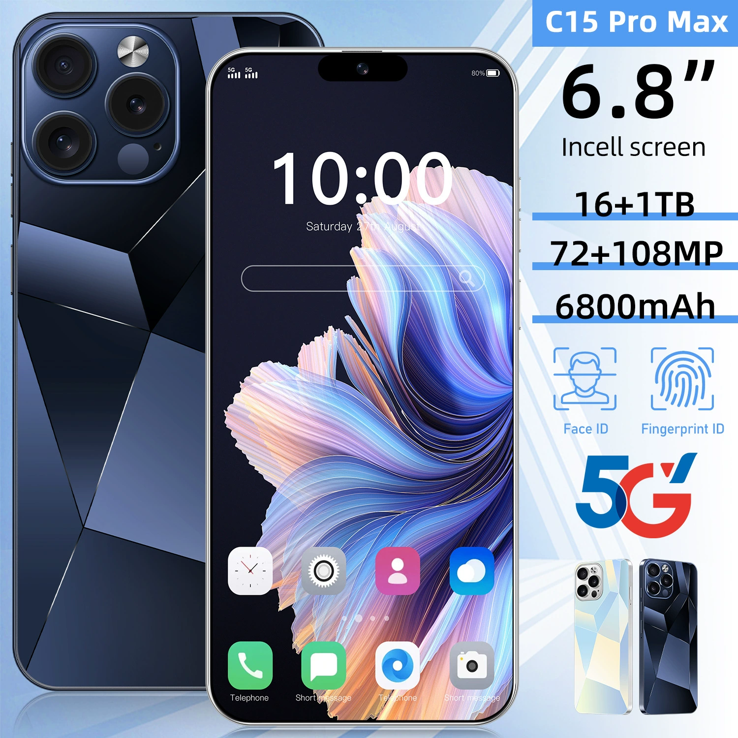 Мобильный телефон C15, Android