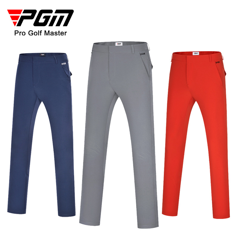 Quần thể thao golf nam co giãn mềm mại PGM — KUZ097 Màu Đỏ, KUZ097 màu xám, KUZ097 màu xanh hải quân