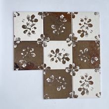 南城北爱设计师新品复古金属釉个性花砖别墅餐厅酒楼卫生间墙地砖