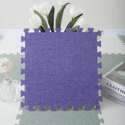 Cotton and Linen Carpet, Bedroom, All-Season, Car Carpet - purple-free-edge-utility-knife-303010cm-cotton-and-linen-10-pieces