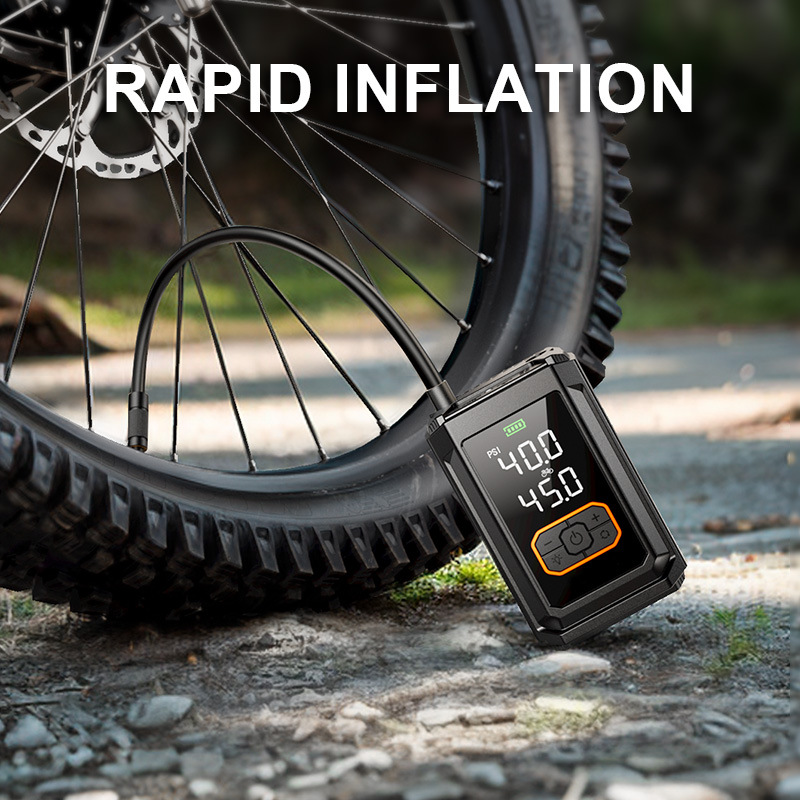 Car Air Pump Portable Tire Inflator Intelligent Wireless XM01