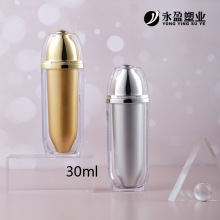 韩国欧惠瓶高档化妆品瓶乳液精华隔离防晒瓶金银色现货亚克力30ML